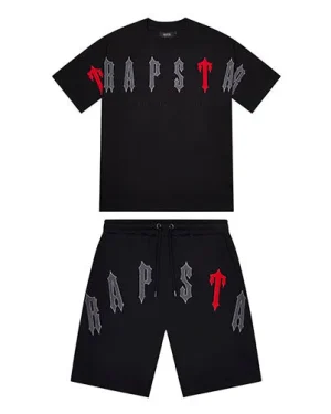Arch Chenille Decoded 2.0 Shorts - Black Red -3