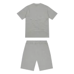 Trapstar Chenille Decoded Grey/green Short Set - Image 2