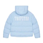 TRAPSTAR DECODED HOODED PUFFER 2.0 - ICE BLUE-1