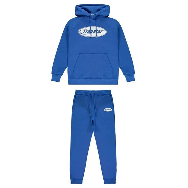 TRAPSTAR HOODED TRACKSUIT - BLUE TRAPSTAR HOODED TRACKSUIT - BLUE