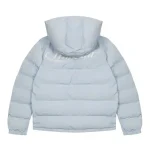 TRAPSTAR HYPERDRIVE DETACHABLE HOODED PUFFER JACKET - ICE BLUE