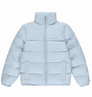 TRAPSTAR HYPERDRIVE DETACHABLE HOODED PUFFER JACKET - ICE BLUE-2