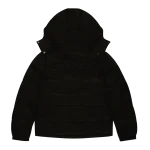 TRAPSTAR HYPERDRIVE DETACHABLE HOODED PUFFER JACKET - TRIPLE BLACK-1