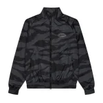 TRAPSTAR HYPERDRIVE ZIP TRACK TOP - GREY CAMO