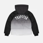 TRAPSTAR IRONGATE HOODED PUFFER 2.0 JACKET – BLACK GRADIENT