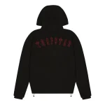 TRAPSTAR IRONGATE T WINDBREAKER - Black Red-1