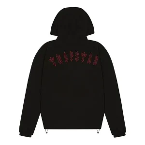 TRAPSTAR IRONGATE T WINDBREAKER - Black Red-1