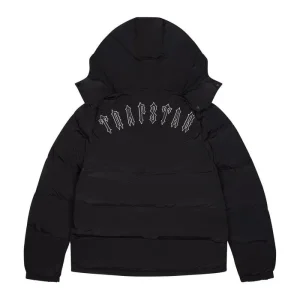 TRAPSTAR NON-SHINY IRONGATE DETACHABLE HOODED PUFFER JACKET-1