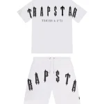 Trapstar Arch Chenille Decoded 2.0-Grey Shorts set