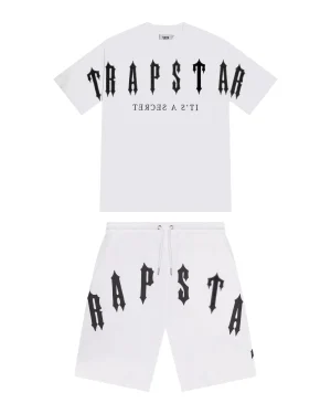Trapstar Arch Chenille Decoded 2.0-Grey Shorts set
