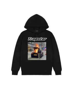 Trapstar Black Smoke Hoodie