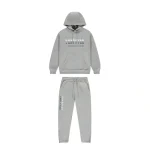 Trapstar Chenille Decoded 2.0 Hooded Tracksuit - GREY ICE BLUE