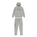 Trapstar Chenille Decoded 2.0 Hooded Tracksuit - GREY REVOULTION EDITION