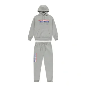 Trapstar Chenille Decoded 2.0 Hooded Tracksuit - GREY REVOULTION EDITION