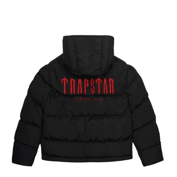 Trapstar Decoded Hooded Puffer Jacket 2.0 Infrared Edition-2