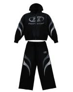 Trapstar Hyperdrive Black Tracksuit
