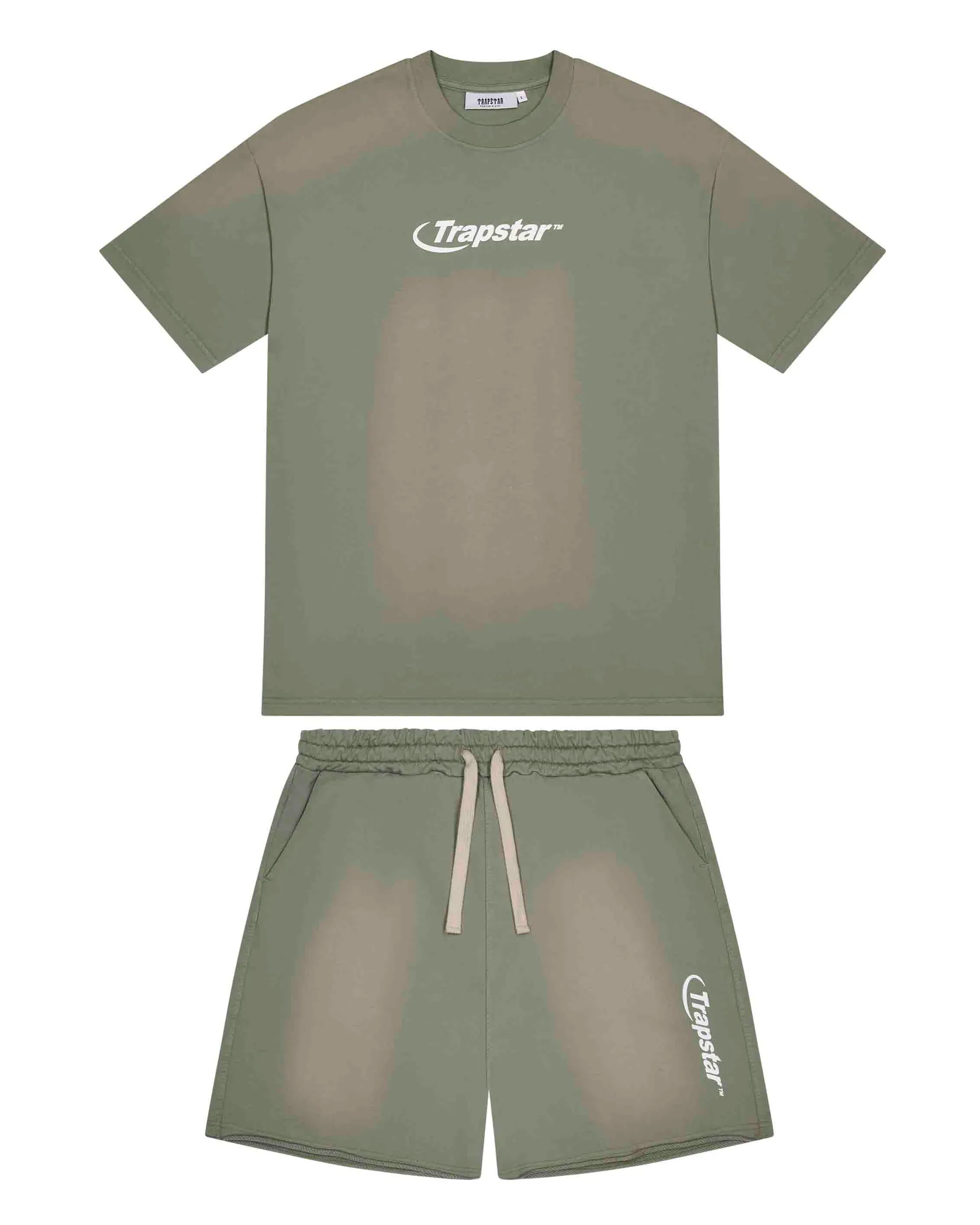Trapstar Hyperdrive Fade - Gery Shorts Set Trapstar Hyperdrive Fade - Gery Shorts Set