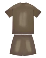 Trapstar Hyperdrive Fade - brown Shorts Set-1