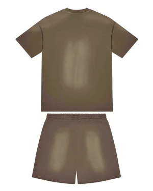 Trapstar Hyperdrive Fade - brown Shorts Set-1