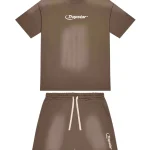 Trapstar Hyperdrive Fade - brown Shorts Set