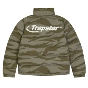 Trapstar Hyperdrive Puffer Jacket Camo (Milti Green)-1