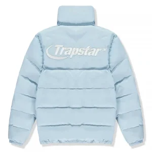 Trapstar Hyperdrive Puffer Sky Blue Jacket-1