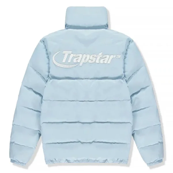 Trapstar Hyperdrive Puffer Sky Blue Jacket-1