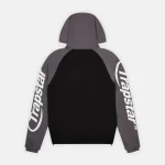 Trapstar Hyperdrive Windbreaker - Black Grey-1