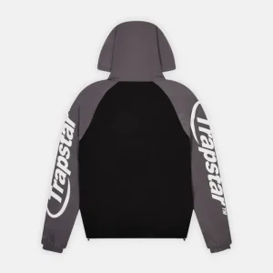 Trapstar Hyperdrive Windbreaker - Black Grey-1