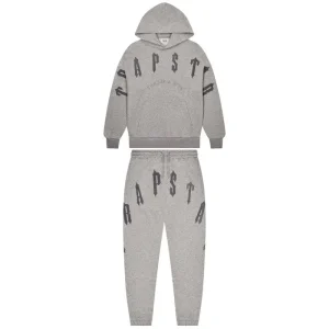 Trapstar Irongate Arch Chenille 2.0 Tracksuit - Grey Grey