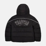Trapstar Irongate Arch Pipping Puffer - Black White-1