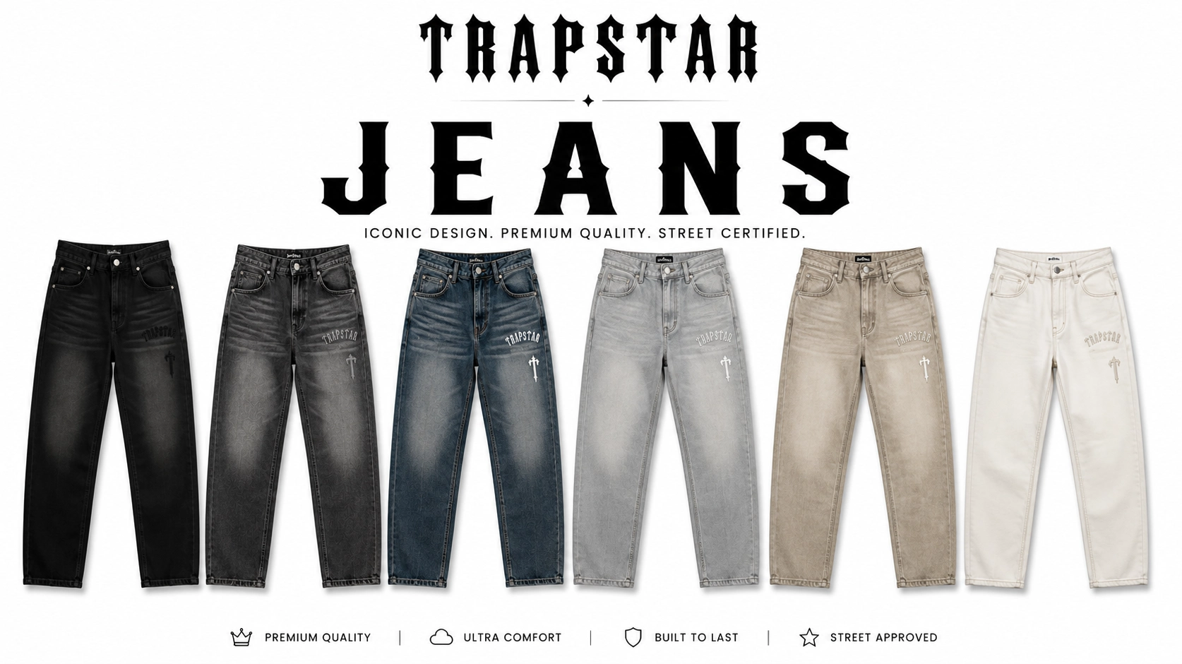 Trapstar Jeans A Sharper Streetwear Finish