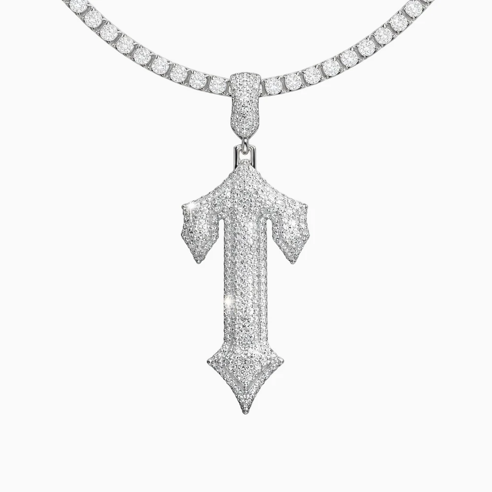 Trapstar Pendant White Trapstar Pendant White