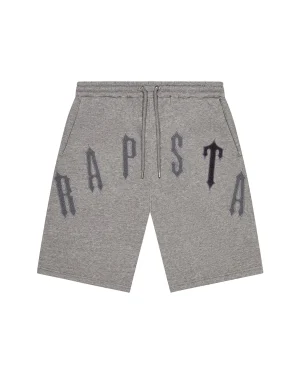 Trapstar Pre-Order Arch Chenille Decoded 2.0-Grey Shorts