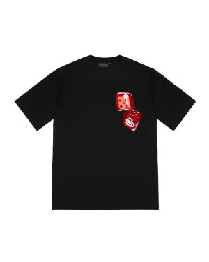 Trapstar Roll The Dice Black Tee