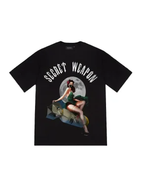 Trapstar Secret Weapon Black Tee