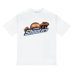 Trapstar Shooters T Shirt- White Orange