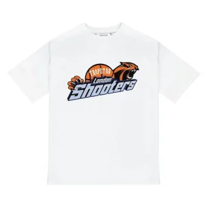 Trapstar Shooters T Shirt- White Orange