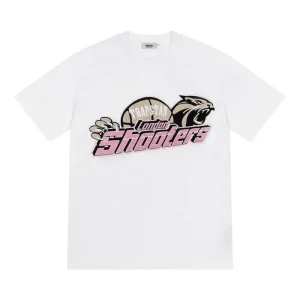 Trapstar Shooters T Shirt - White Pink
