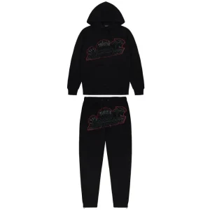 Trapstar Shooters Tracksuit - Black Red