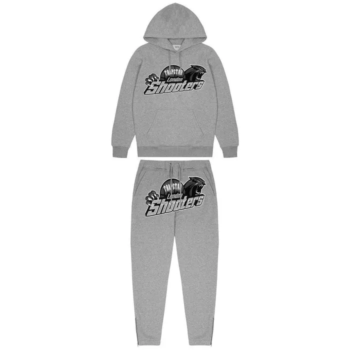 Trapstar Shooters Tracksuit - Grey Blue Trapstar Shooters Tracksuit - Grey Blue