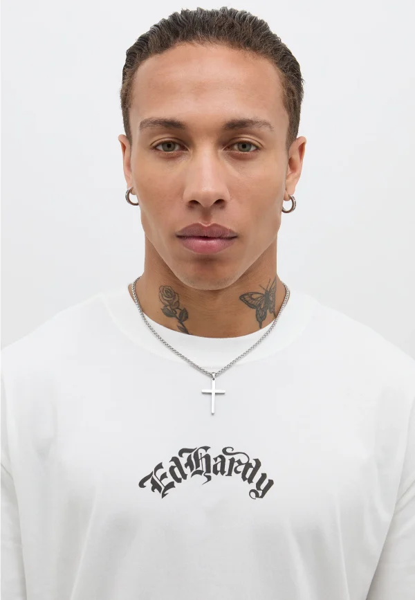 Trapstar Stainless Steel Cross Necklace-3