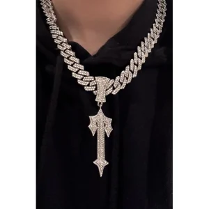Trapstar T Pendant Silver-1