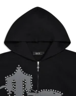 Trapstar TS Script Black Hoodie-7