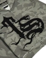 Trapstar TS Script Camo Hoodie-1