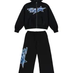 Trapstar TS Star Camo Black Tracksuit
