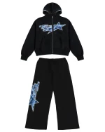Trapstar TS Star Camo Black Tracksuit