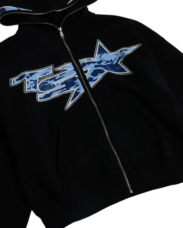 Trapstar TS Star Camo Black Tracksuit-4