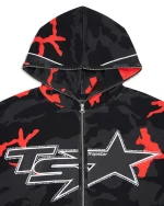 Trapstar TS Star Camo Hoodie-2