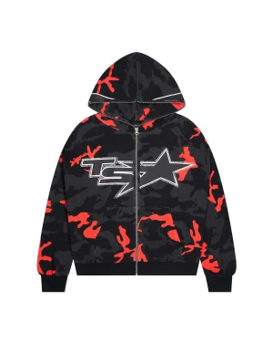 Trapstar TS Star Camo Hoodie